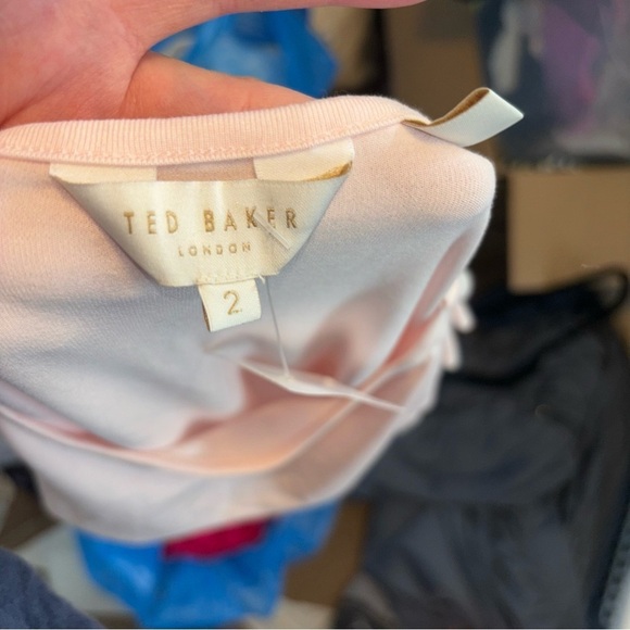 Ted Baker Floral Appliqué Top - Picture 9 of 10